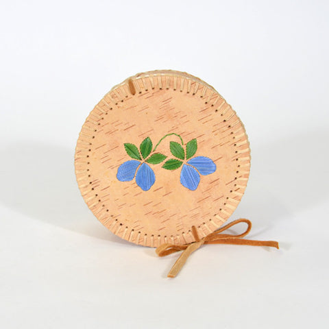 Floral - Birchbark Basket