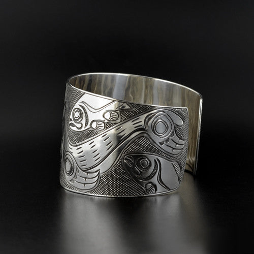 Kelvin Thompson - Sea Lions and Salmon - Silver Jewellery