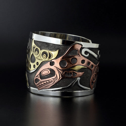 Kelvin Thompson - Pod of Whales - Silver Jewellery