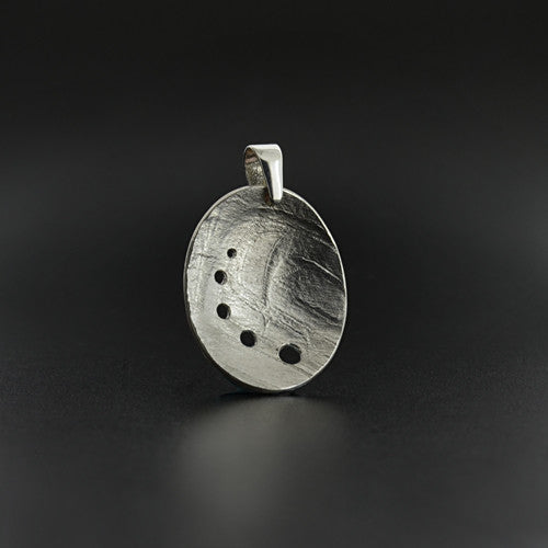 Gwaai Edenshaw - Baby Abalone - Silver Jewellery