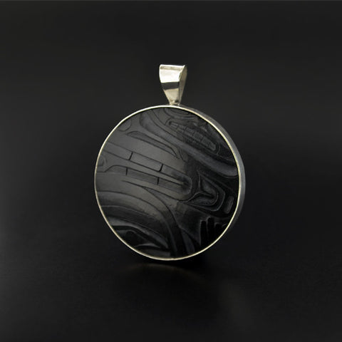 Abstract - Argillite Pendant