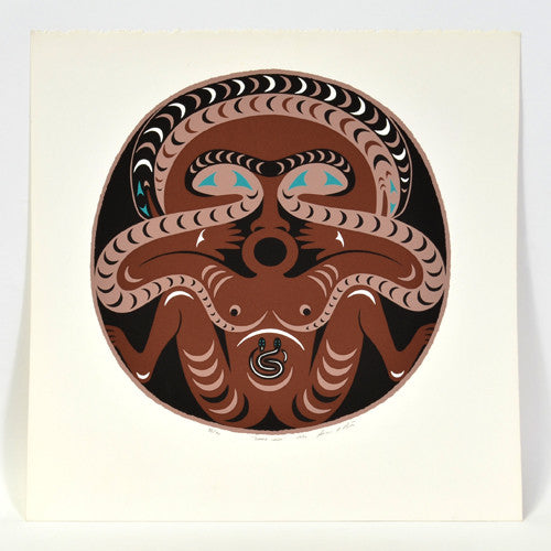 Susan Point - Snake Lady - Prints