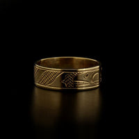 Justin Rivard - Whale - Gold Jewellery