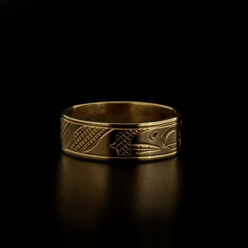 Justin Rivard - Whale - Gold Jewellery