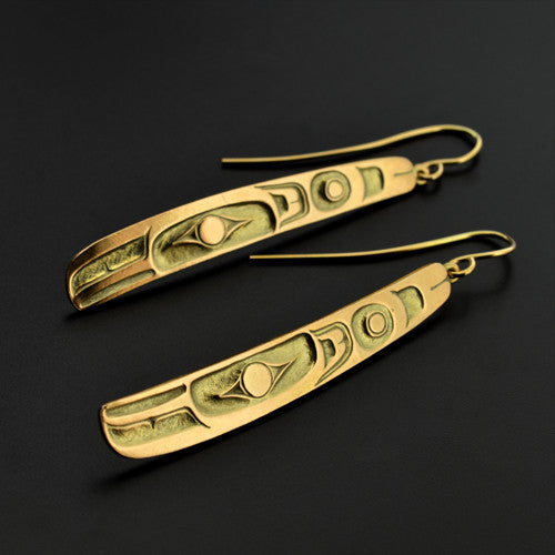 Phil Janze - Raven Feather - Gold Jewellery