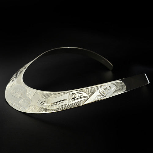 Shawn Edenshaw - Whale and Salmon - Silver Jewellery