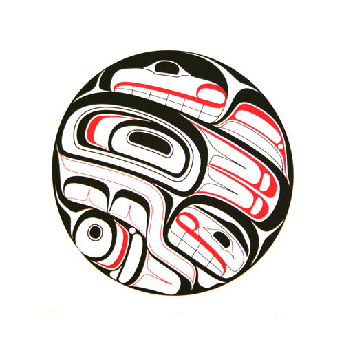 Alano Edzerza - Raven Drum - Prints