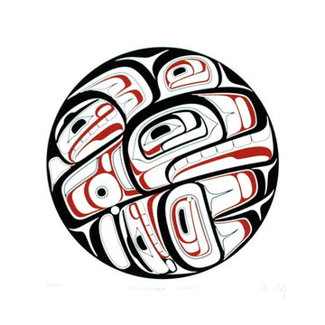 Alano Edzerza - Killerwhale Drum - Prints