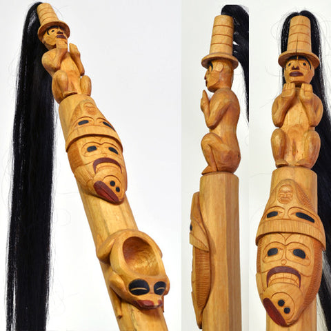 Untitled - Alder Talking Stick