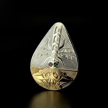 Shawn Edenshaw - Dragonfly and Frog - Silver Jewellery