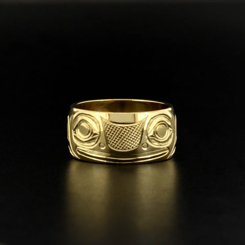 Frog - 14k Gold Ring