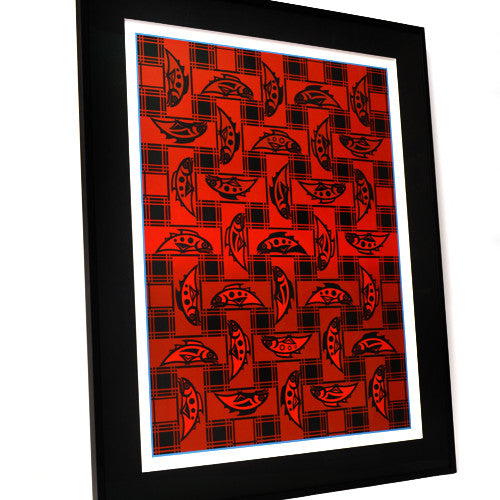 Susan Point - Salmon Blanket Design - Prints