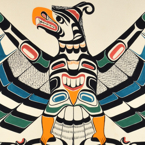 Henry Speck Sr - Thunderbird and Whales - Archive