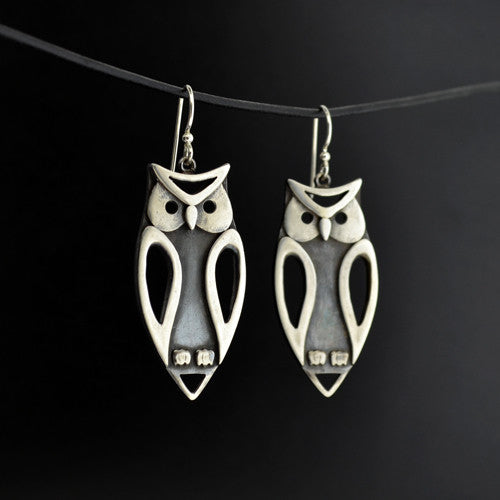 Sharifah Marsden - Owl - Silver Jewellery