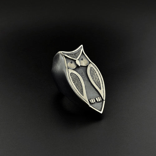 Sharifah Marsden - Owl - Silver Jewellery