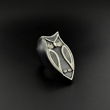 Sharifah Marsden - Owl - Silver Jewellery