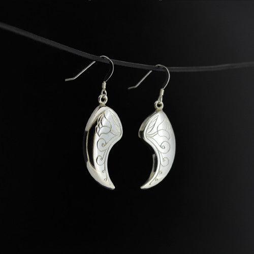 Sharifah Marsden - Floral Bear Claws - Silver Jewellery