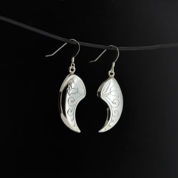 Sharifah Marsden - Floral Bear Claws - Silver Jewellery