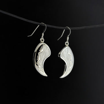 Sharifah Marsden - Beadwork Bear Claws - Silver Jewellery