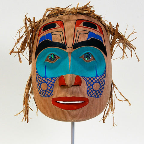 Portrait of an Artist - Red Cedar Mask