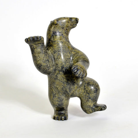 Black Bear - Stone Sculpture