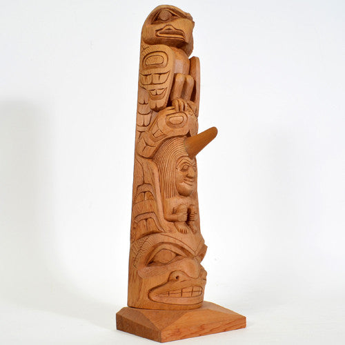 Henry Robertson - Eagle, Whale and Human - Sculpture