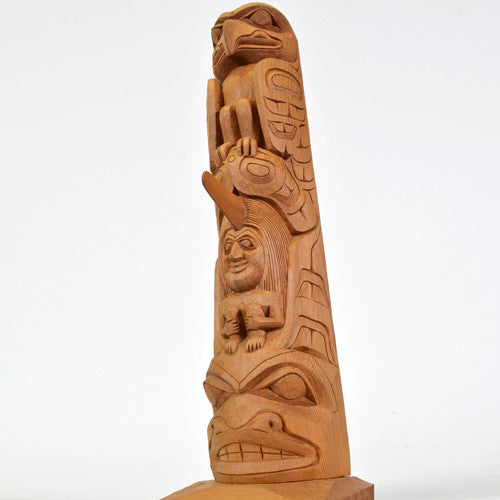 Henry Robertson - Eagle, Whale and Human - Sculpture
