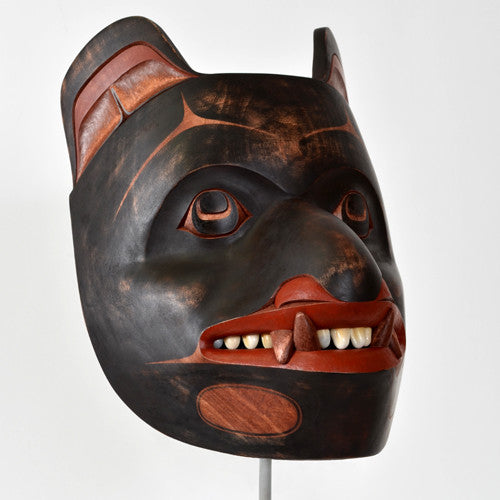 Beldar Mask Black Bear - Alder Mask – Lattimer Gallery
