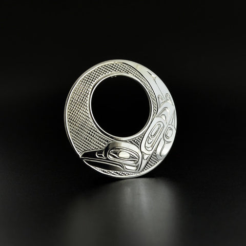 Raven - Silver Pendant