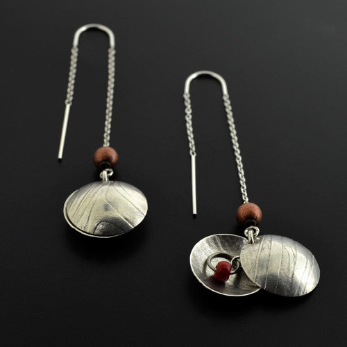 Gwaai Edenshaw - Clam Shells - Silver Jewellery