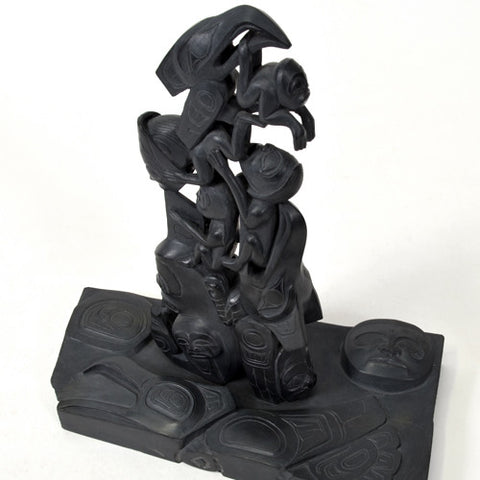 Panel Pipe Design - Argillite Sculpture