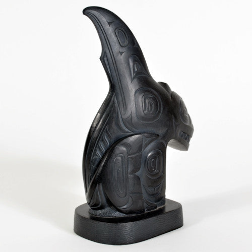 Gary Minaker-Russ - Raven Inside of Killerwhale - Argillite