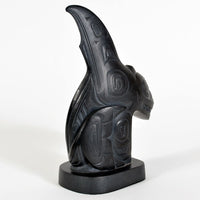 Gary Minaker-Russ - Raven Inside of Killerwhale - Argillite