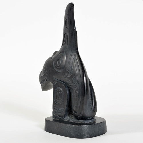 Gary Minaker-Russ - Raven Inside of Killerwhale - Argillite