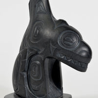 Gary Minaker-Russ - Raven Inside of Killerwhale - Argillite