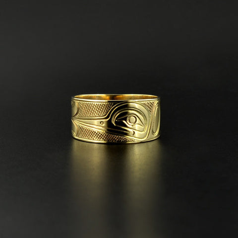 Hummingbird - 14k Gold Ring