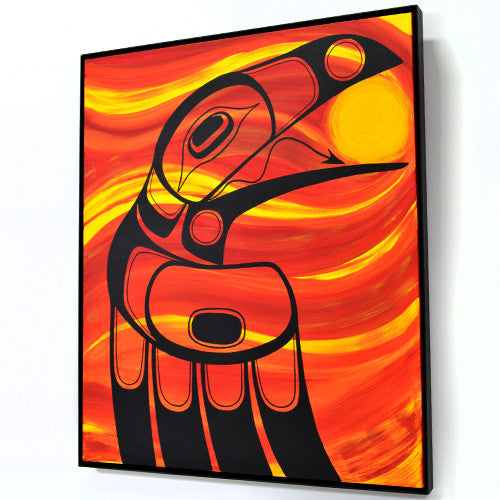 Ian Reid - Raven Obtains the Light - Paintings