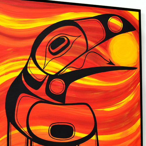 Ian Reid - Raven Obtains the Light - Paintings