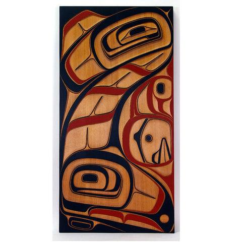 Salmon - Red Cedar Panel