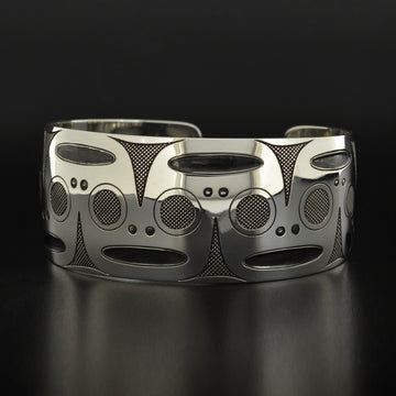 Medicine Snake - Silver Bracelet